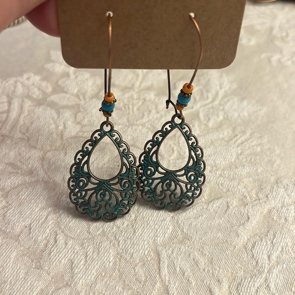 Christmas sale! New boho earrings - Picture 3 of 3